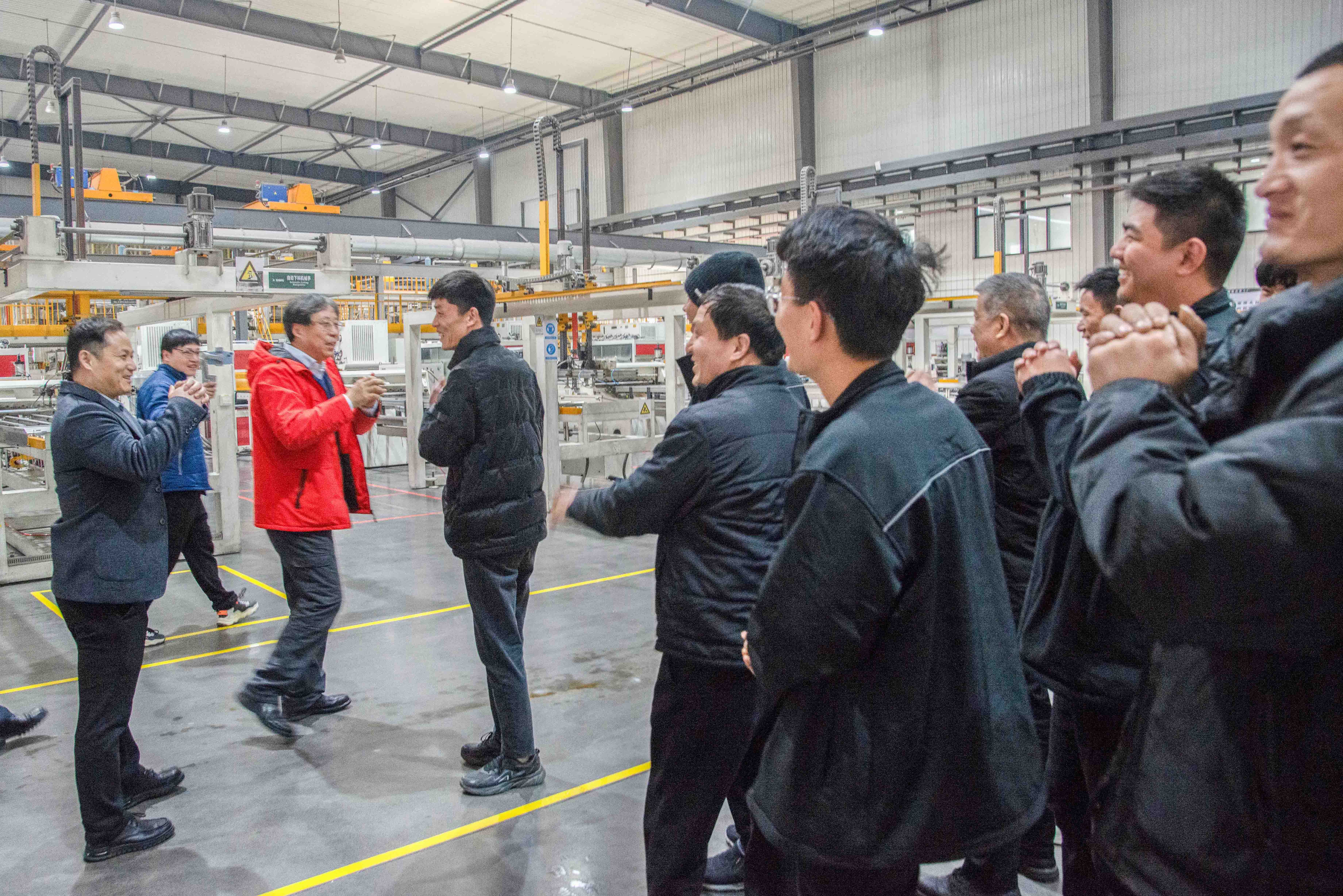 祥龍騰飛迎開工 春到巨人工業園 祥龍騰飛迎開工 春到巨人工業園