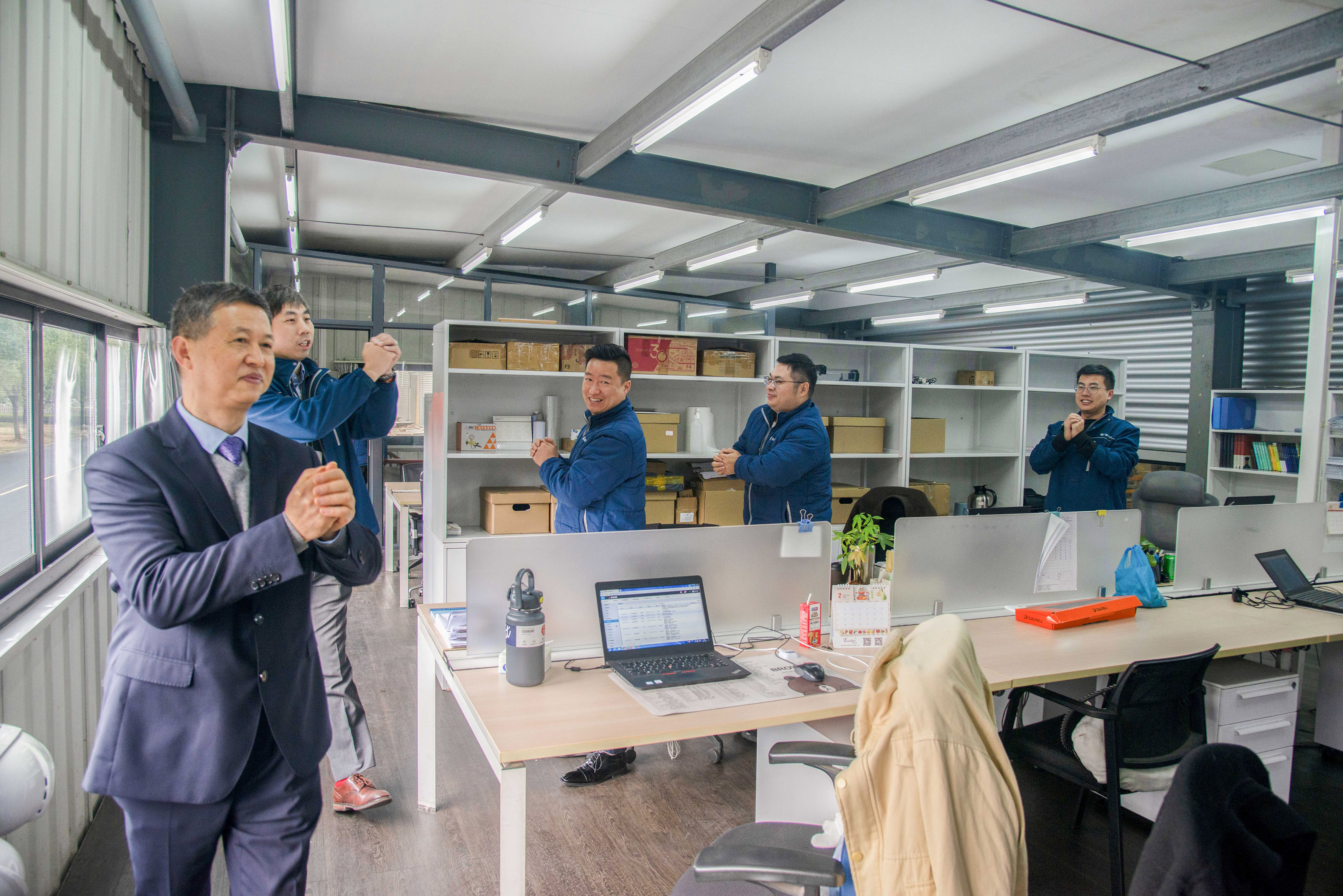 祥龍騰飛迎開工 春到巨人工業園 祥龍騰飛迎開工 春到巨人工業園